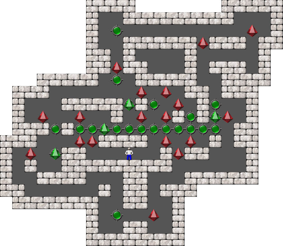 Sokoban David W. Skinner Arranged level 182